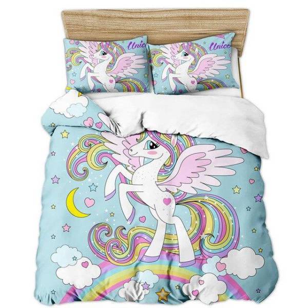 Aerial Dreams Unicorn Bed Set